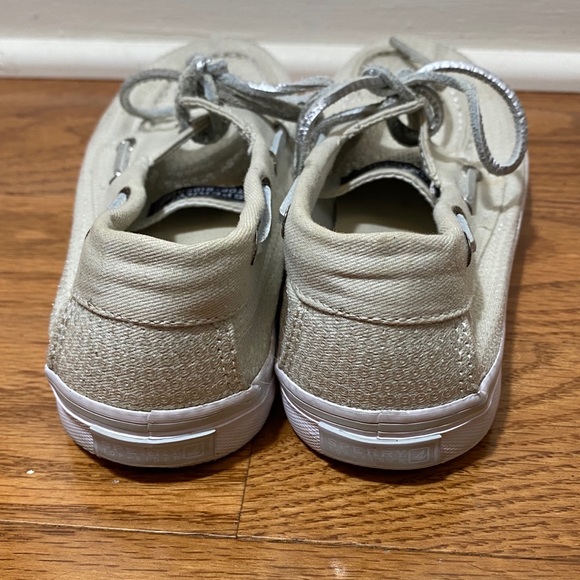 Sperry Sequin Bahama Sneaker (Girl's 5/Women's 7) - Picture 3 of 7